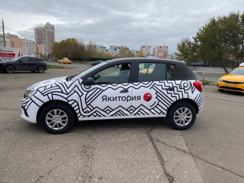 Брендирование авто для Якитории